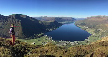 Vikehornet 709 m.o.h.